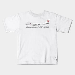 Japan Airlines 747-400 Friend Ship Tee Shirt Version  V1 Kids T-Shirt